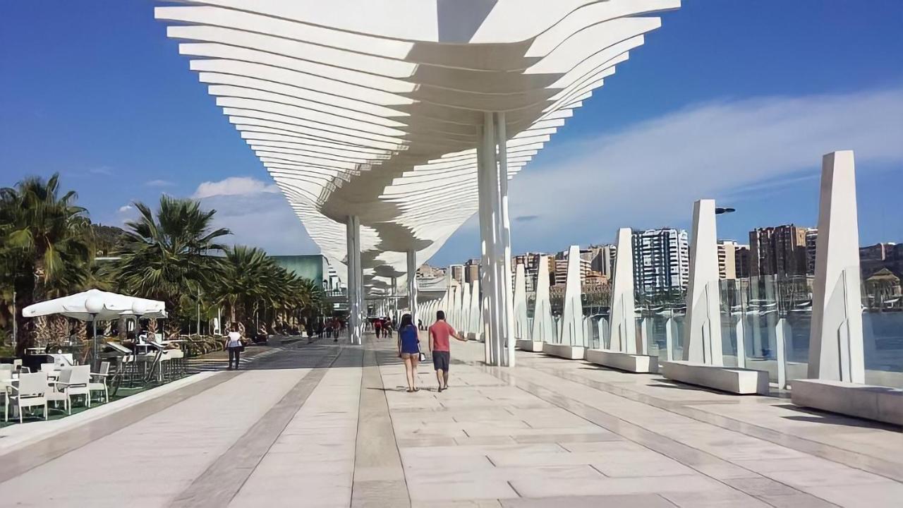 Teatro Suites Malaga Playa Kültér fotó